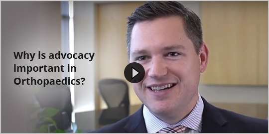 Why is advocacy important in Orthopaedics?